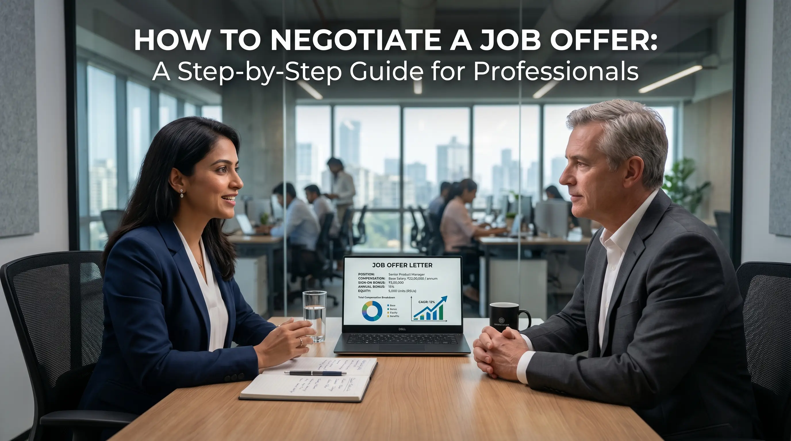 How to negotiate a job offer: a step-by-step guide for professionals