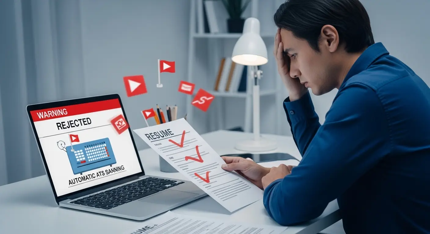 Common resume red flags that cause instant rejections
