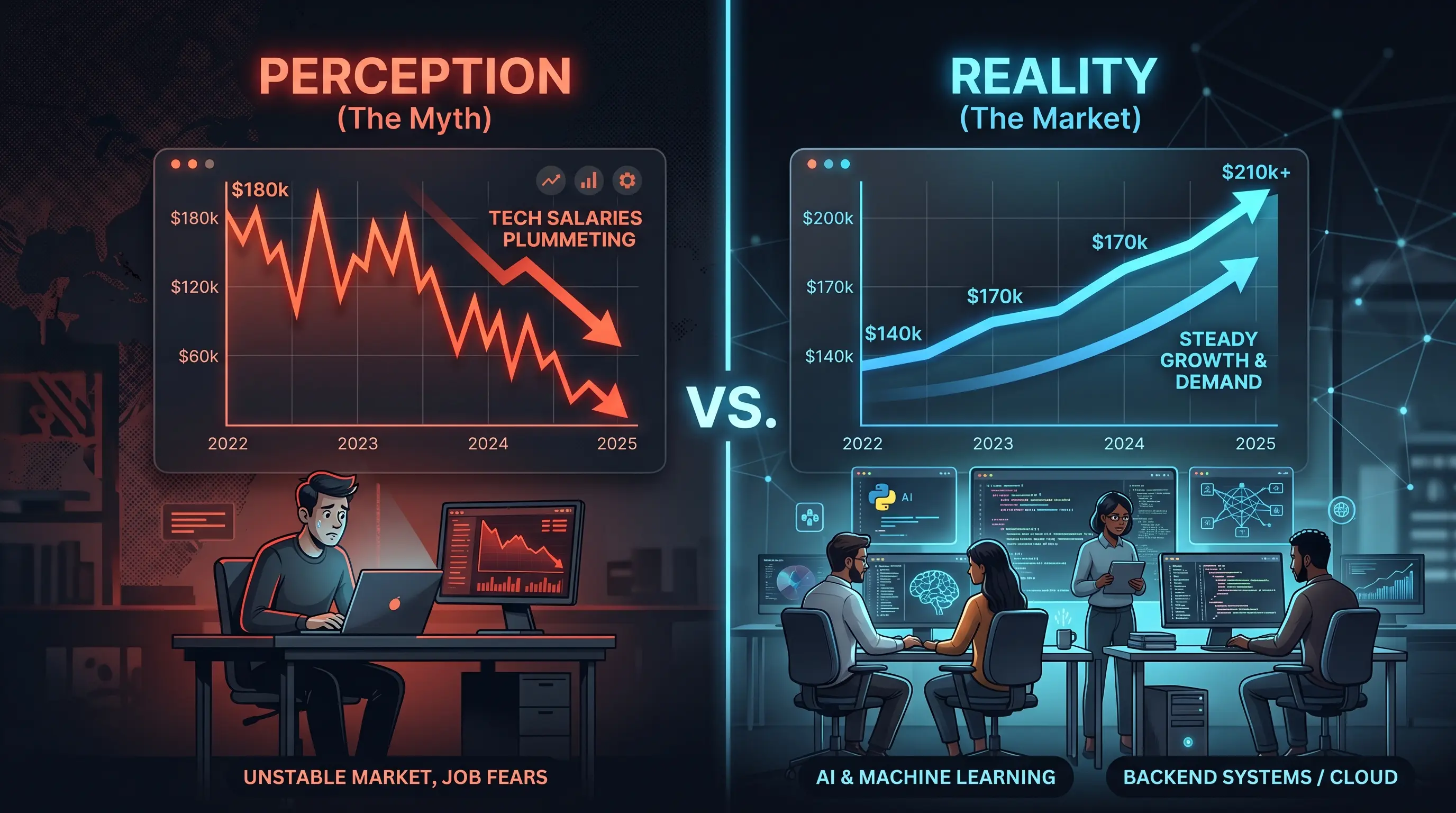 How Recent Tech Layoffs Actually Impacted Software Engineering Salaries in India