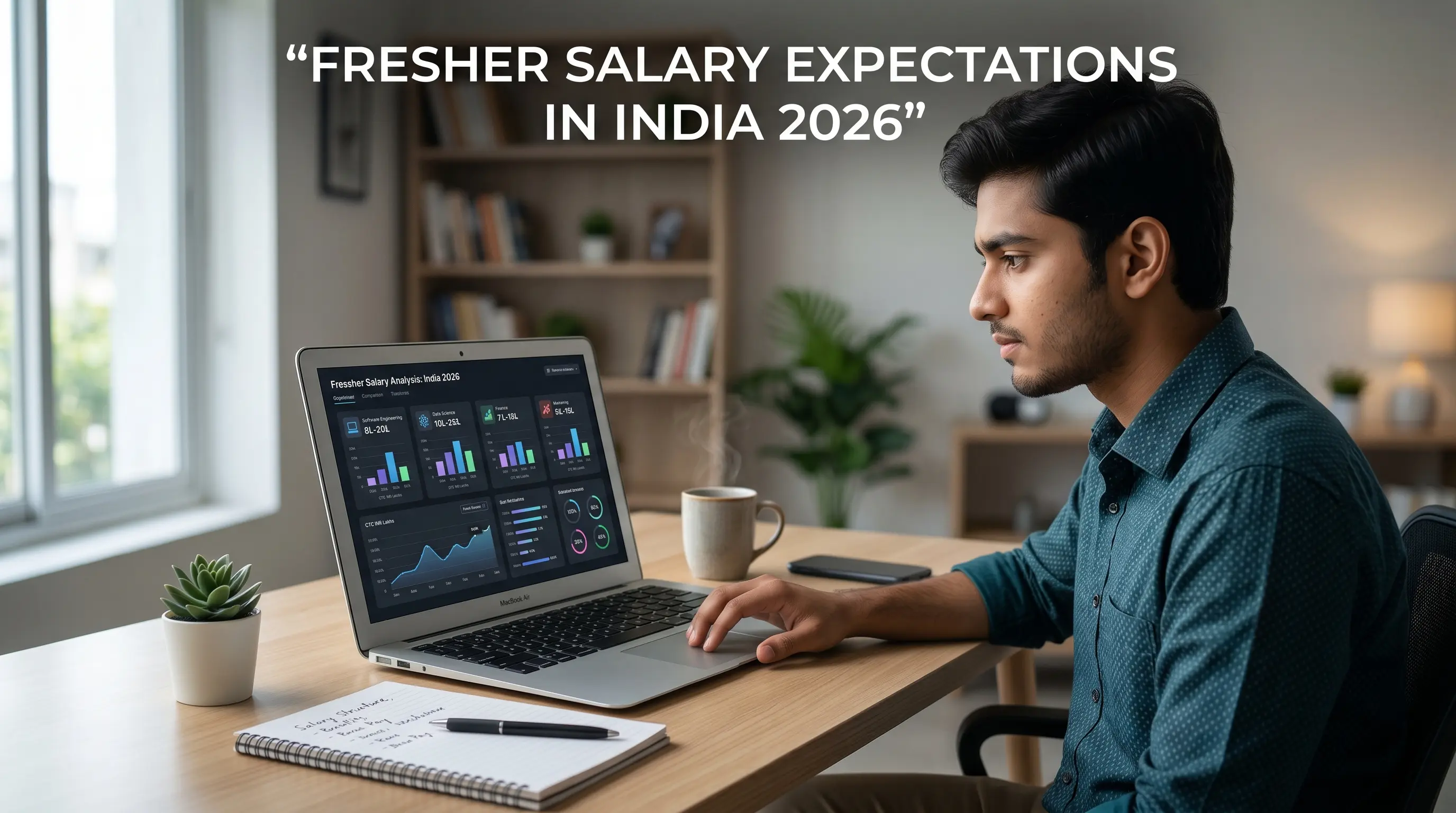 Fresher salary expectations in India 2026: what to realistically expect